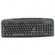 TECLADO ACTECK ESTANDAR USB NEGRO TRUE BASIX TB-01005