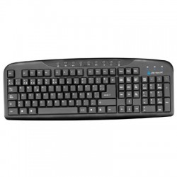 TECLADO ACTECK ESTANDAR USB NEGRO TRUE BASIX TB-01005